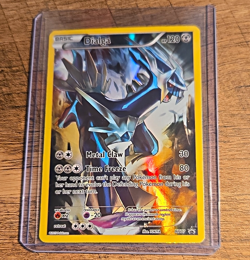 Pokemon TCG Dialga XY77 XY Promo Full Art Holo English Basic 120HP - Image 1