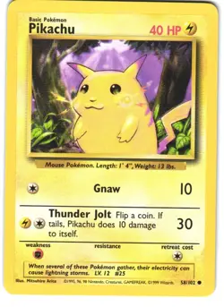 Character Collection | Pikachu Pokemon Card | Common & Uncommon Pick Your Cards - Image 2