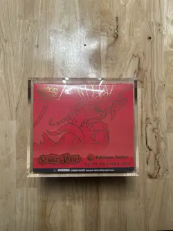 Pokemon Center ETB Scarlet and Violet Base ETB Set - Brand New Sealed - Koraidon - Image 1