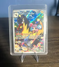 Iono's Kilowattrel 163/159 English Full Art Holo Illustration Rare Sv09 - Image 1