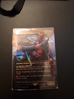 MTG: Secret Lair x Marvel's Deadpool Foil Edition - Harmless Offering Guaranteed - Image 1