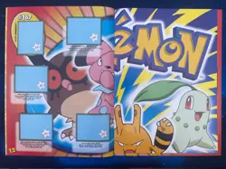 Pokemon Sticker Album Series 3 2001 + Poster Intact - Image 3
