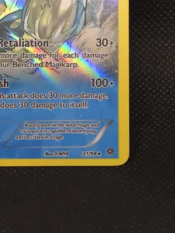 ​Pokemon Gyarados 21/98 XY Ancient Origins Half Art Holo Rare Good Condition - Image 3