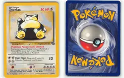 Snorlax 27/64 Rare Jungle Pokemon Unlimited LP Sugimori - Image 3
