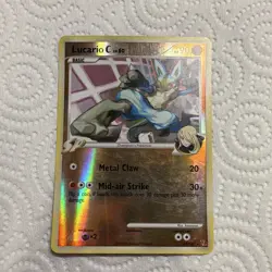 Pokemon TCG Lucario C 31/147 Supreme Victors Reverse Holo Rare SP 90 HP 2009 - Image 1