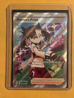 Pokemon TCG Marnie's Pride Trainer Full Art 171/172 Brilliant Stars - Image 1
