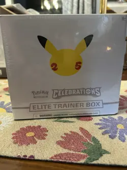 Pokemon TCG: 25th Anniversary Celebrations Elite Trainer Box (2021) 820650809439 - Image 1