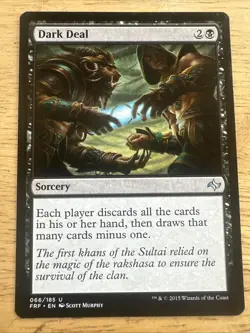1x Dark Deal Fate Reforged 066/185 MTG Magic the Gathering NM - Image 1