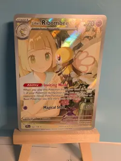 Pokemon Lilie's Ribombee #164/159 Journey Together Holo - Image 1