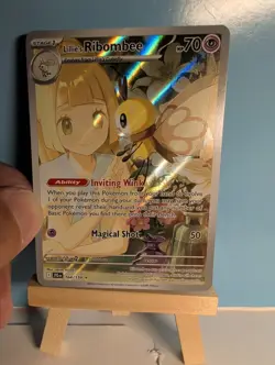 Pokemon Lilie's Ribombee #164/159 Journey Together Holo - Image 3