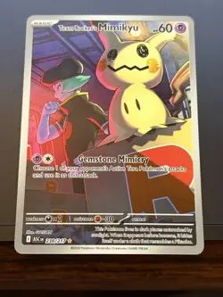 Pokemon Ascended Heroes Team Rocket’s Mimikyu 238/217 Illustration Rare - Image 1