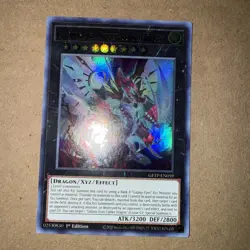 Yugioh Galaxy-Eyes Cipher Blade Dragon GFTP-EN059 Ultra Rare 1st Ed NM - Image 1