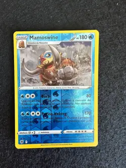 MAMOSWINE 033/189 REVERSE LUCENTEZZA SIDERALE SPADA E SCUDO CARTA POKEMON ITA - Image 1