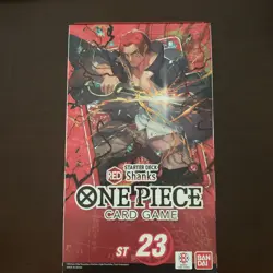 One Piece Card Game ST 23 Red Shanks Starter Deck New Sealed St23 English - Image 1