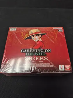 One Piece Card Game OP13 Carrying on His Will Booster Box English New & Sealed - Image 1
