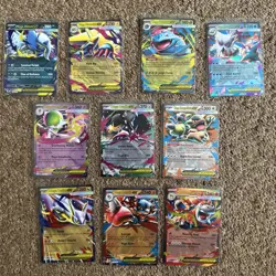 Mega Evolutions Complete Double Rare EX Set Bundle (All 10 Cards) - Image 1