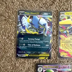 Mega Evolutions Complete Double Rare EX Set Bundle (All 10 Cards) - Image 2