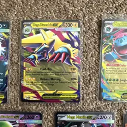 Mega Evolutions Complete Double Rare EX Set Bundle (All 10 Cards) - Image 3