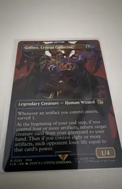 Golbez, Crystal Collector (Borderless) Final Fantasy Regular Mtg Nmt - Image 1
