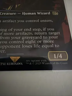 Golbez, Crystal Collector (Borderless) Final Fantasy Regular Mtg Nmt - Image 4
