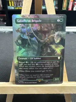 MTG *Galadhrim Brigade Foil X1* (NM) Lord of the Rings Commander Magic - Image 1