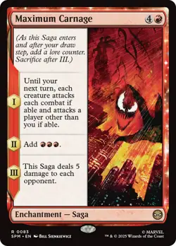 Maximum Carnage [Marvel's Spider-Man] Magic MTG - Image 1