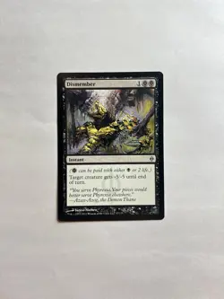Dismember - LP New Phyrexia MTG Wizards [057] - Image 1