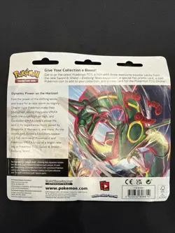 Pokemon SWORD SHIELD EVOLVING SKIES 3-PACK Blister UMBREON PROMO SEALED - Image 2