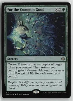 For the Common Good Lightly Played 172 Bloomburrow Magic: The Gathering - Image 1