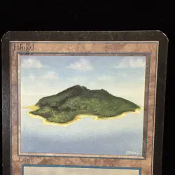 Island Blue (A) Alpha MP+ Moderate Play Plus MTG Magic The Gathering - Image 2