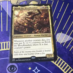 Kresh the Bloodbraided #345 M-NM - Magic the Gathering - Regular - MTG - Image 1