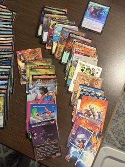 Magic The Gathering Super Heroes Lot Bulk with Good Hits Included Rare Cards - Image 1