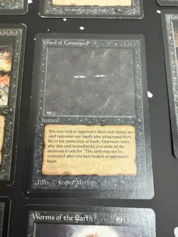 Magic the Gathering Word of Command Beta Edition LP MTG Word Of Command CCG Lot - Image 2