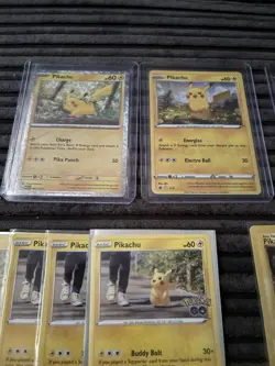 Pokemon TCG Pikachu X13 Card Bundle Mixed Sets - Image 2