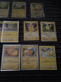 Pokemon TCG Pikachu X13 Card Bundle Mixed Sets - Image 3