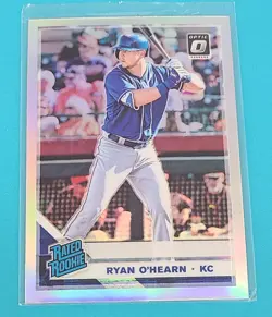 2019 Donruss Optic Holo #48 Ryan O'Hearn Kansas City Royals Baseball Card R2 - Image 1