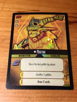 Dot Hack .Hack Enemy TCG Promo Foil Card Martina 1X126 M/NM - Image 1