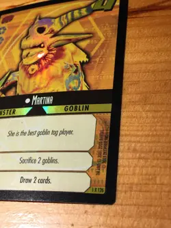 Dot Hack .Hack Enemy TCG Promo Foil Card Martina 1X126 M/NM - Image 2