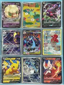 Pokemon Card Collection Binder Lot Holo Rare Ascended Mega Charizard Pikachu - Image 1
