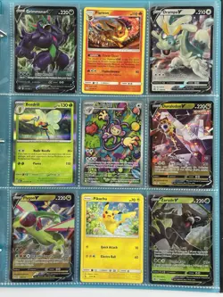 Pokemon Card Collection Binder Lot Holo Rare Ascended Mega Charizard Pikachu - Image 3