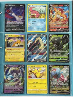 Pokemon Card Collection Binder Lot Holo Rare Ascended Mega Charizard Pikachu - Image 5