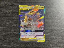 Pokemon Garchomp and Giratina GX TCG Card 146/236 Unified Minds Tag Team - Image 1