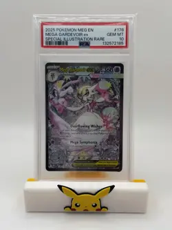 Pokemon TCG Mega Gardevoir ex Special Illustration Rare Holo 178/132 PSA 10 - Image 1