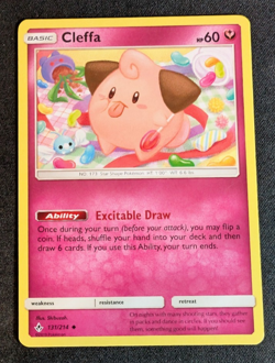 Cleffa 131/214 Unbroken Bonds Pokemon Non Holo 2019 NM - Image 1