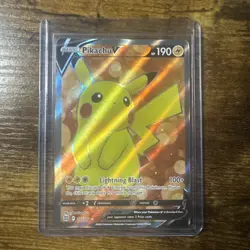 Pikachu V 2022 Pokemon Sword & Shield Brilliant Stars #157 - Image 1
