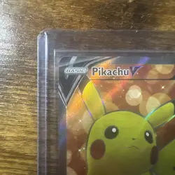 Pikachu V 2022 Pokemon Sword & Shield Brilliant Stars #157 - Image 3