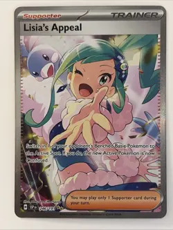 Pokemon TCG Surging Sparks Lisa's Appeal Ultra Rare Card 246/191 - Image 1