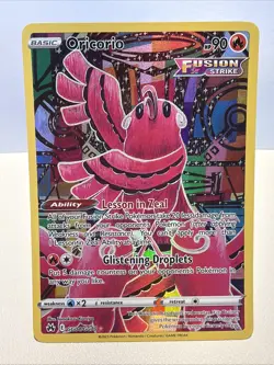 Oricorio GG04/GG70 Holo Crown Zenith Galarian Gallery Pokemon Holo NM - Image 1