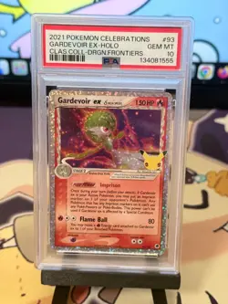 2021 Pokemon Celebrations Classic Dragon Frontiers Gardevoir Ex Holo PSA 10 - Image 1