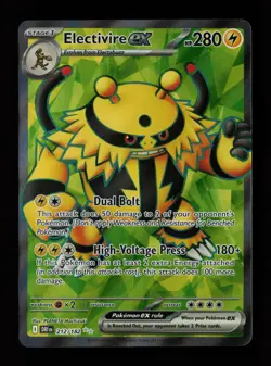Electivire ex 212/182 Ultra Rare Destined Rivals Pokemon Cards - Image 1